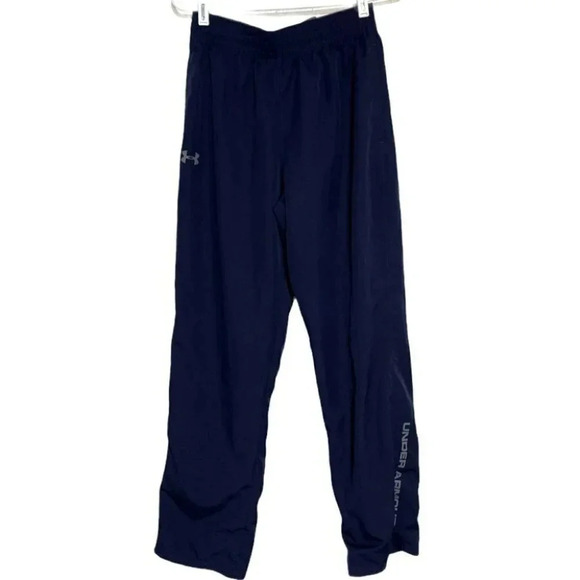 Under Armour loose M blue ankle zip‎ sweat pants